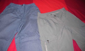 Linen Pants and Technical Pants