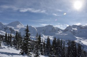 view from heather ridge, mistaya ridge