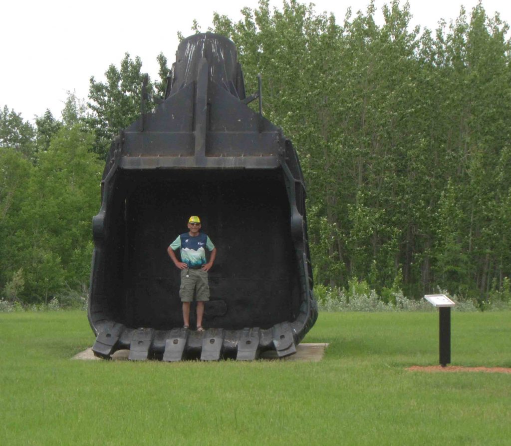 Bucyrus-Erie 950-B, Diplomat Mine Interpretive Site, Alberta