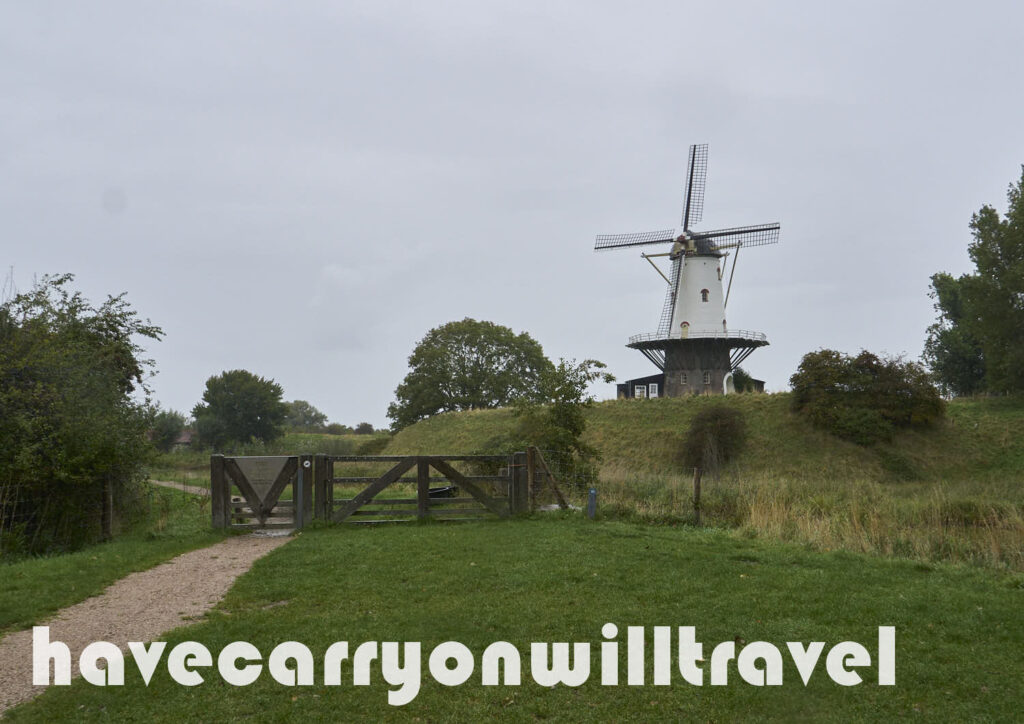 A windmill along our route
