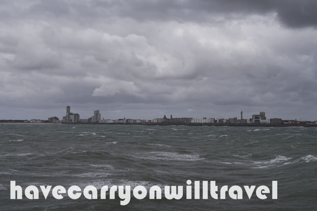 On the ferry