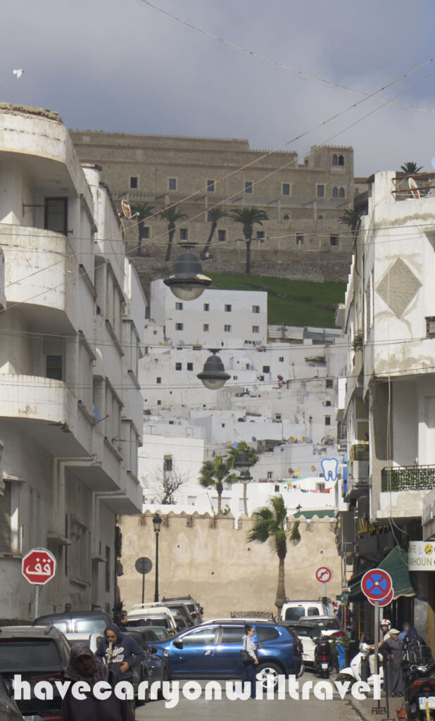 Looking up to the Medina